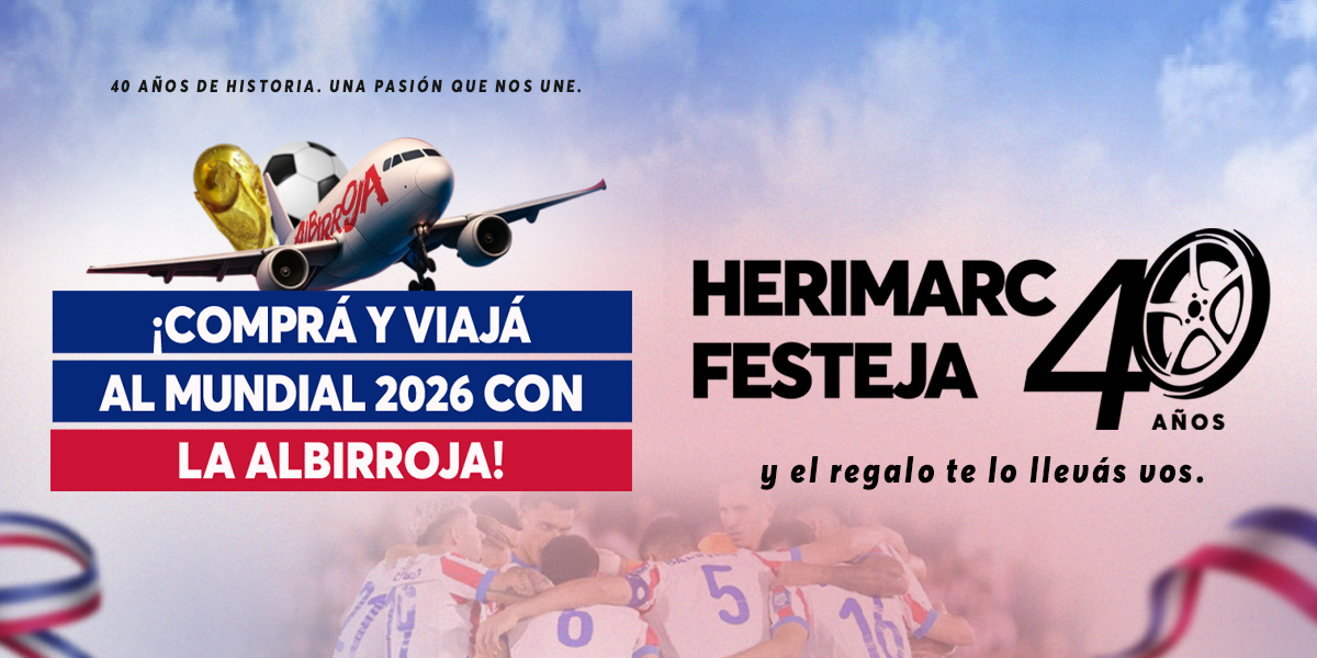 Herimarc cumple 40 años y el regalo te lo llevás vos!