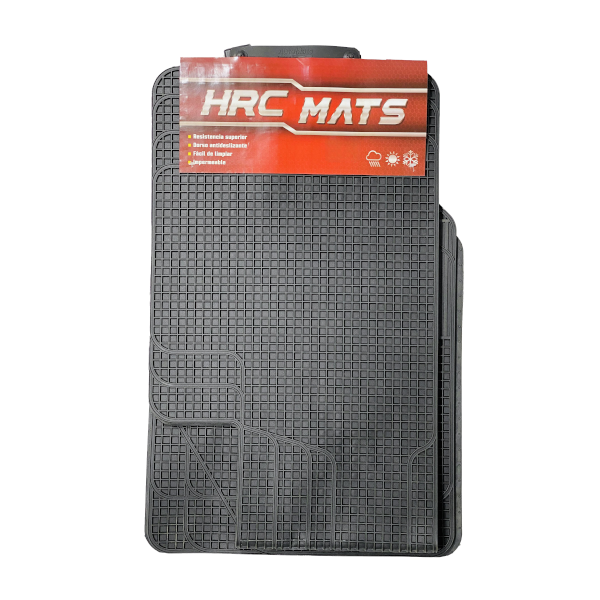 ALFOMBRA HRC MATS 3PCS AR-1005B NEGRO GMX-CM3H001B