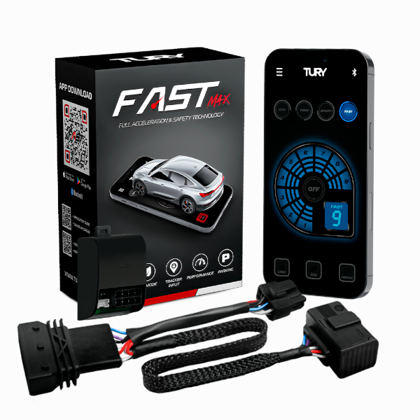 Módulo Eléctrico Tury FastMax 5.0F Ford / Mazda / Chevrolet 2012+ | 26899