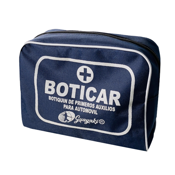 BOTIQUIN PRIM. AUX. GUAYAKI AZUL GRANDE 16 COMP.