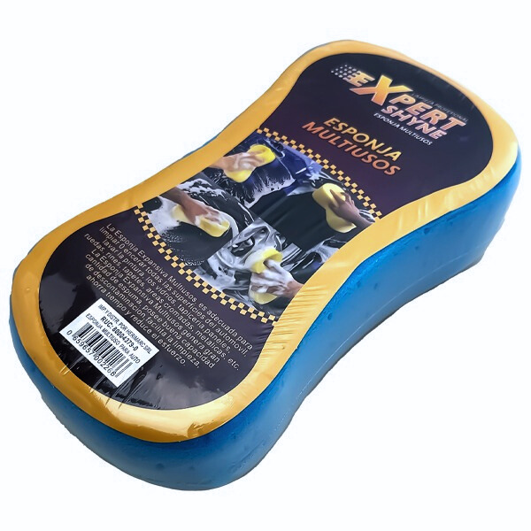 Esponja de Lavado Expert Shyne Azul | AE-100