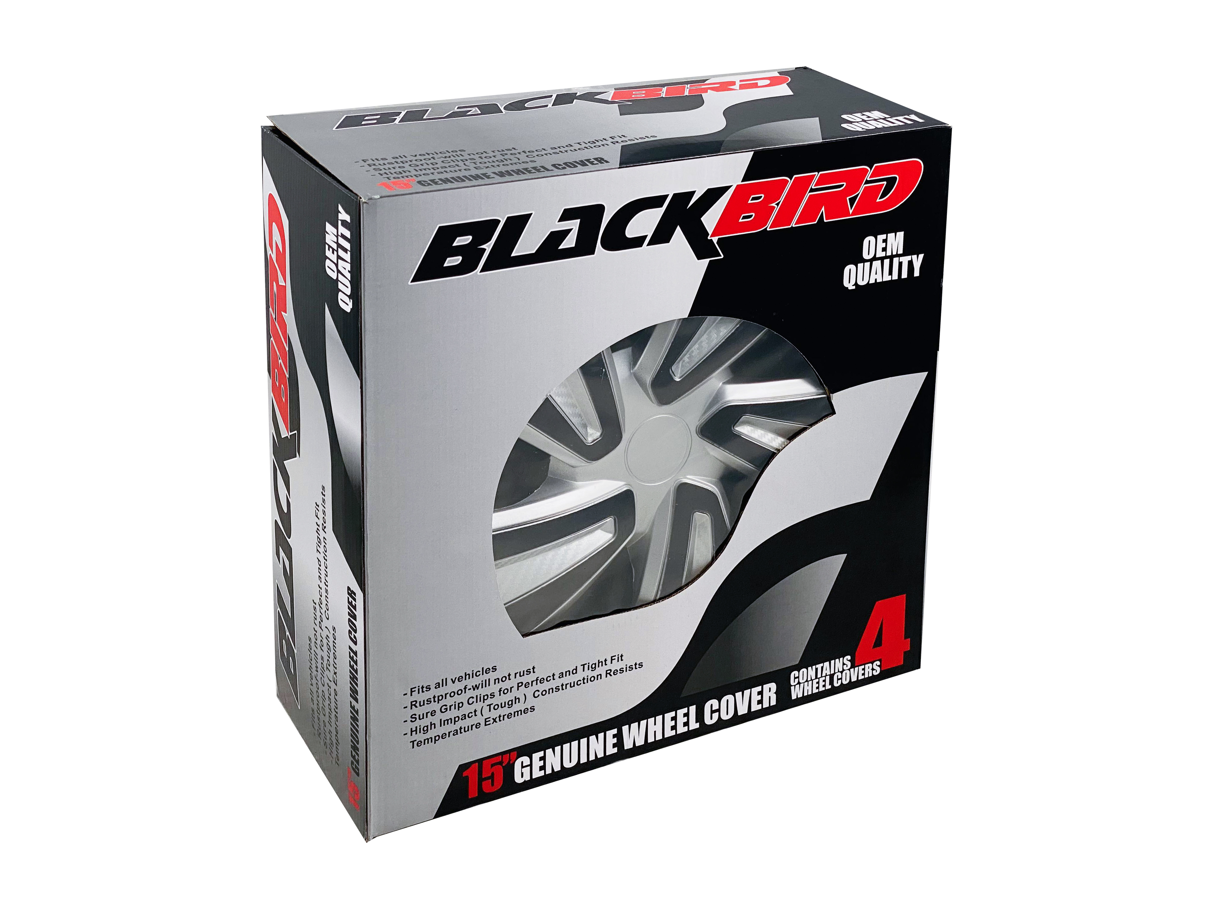 TASA BLACK BIRD 558D2 15" SILVER/BLACK