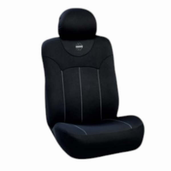 Funda Asiento Momo C010BG Negro/Gris 10pcs Tela